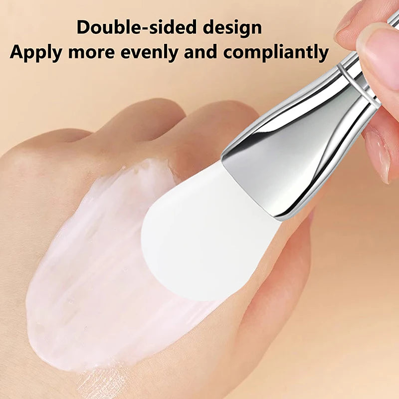 Diy Skin Care Foundation Gel Cosmetic Beauty Tool Soft Head Makeup Silicone Facial Mask Brush Professional Mud Cream Brushes
