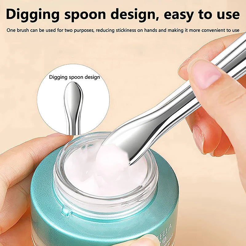 Diy Skin Care Foundation Gel Cosmetic Beauty Tool Soft Head Makeup Silicone Facial Mask Brush Professional Mud Cream Brushes