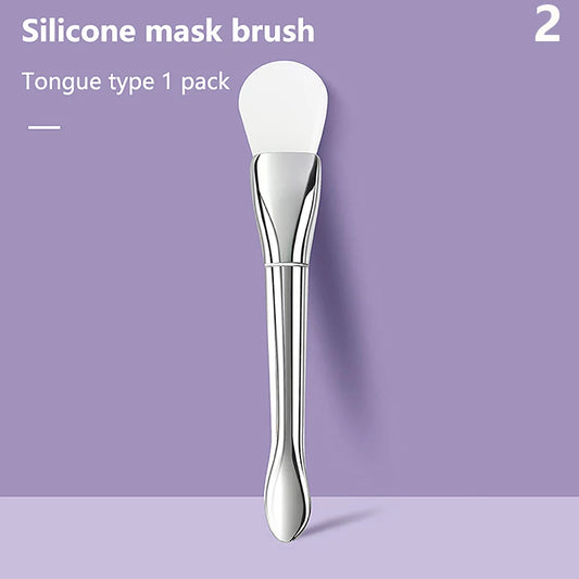 Diy Skin Care Foundation Gel Cosmetic Beauty Tool Soft Head Makeup Silicone Facial Mask Brush Professional Mud Cream Brushes